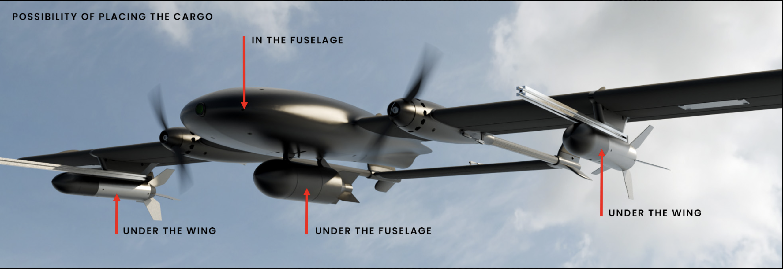 Aveo AirWing cargo placement options