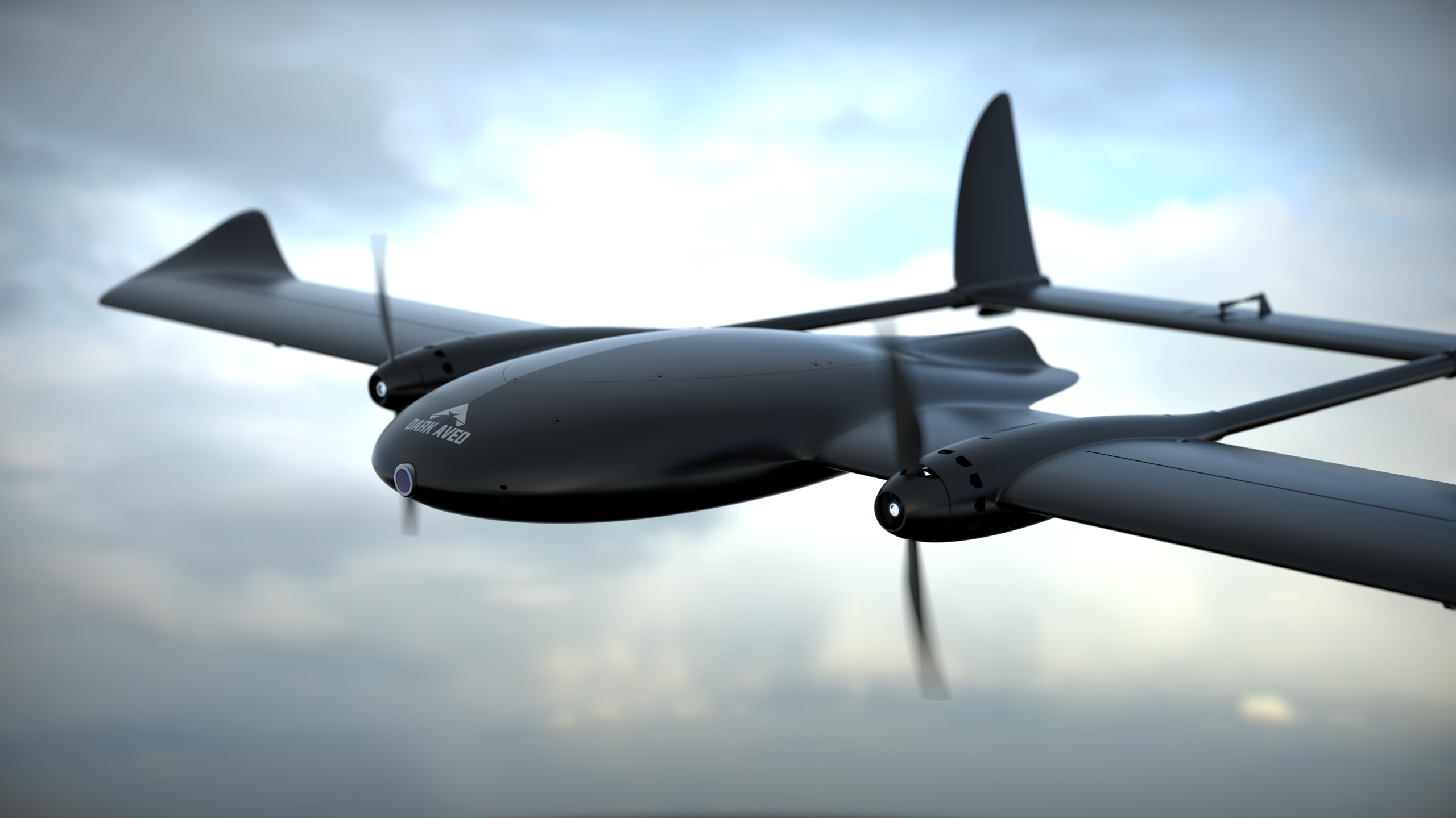 Aveo AirWing fuselage and twin engine pods