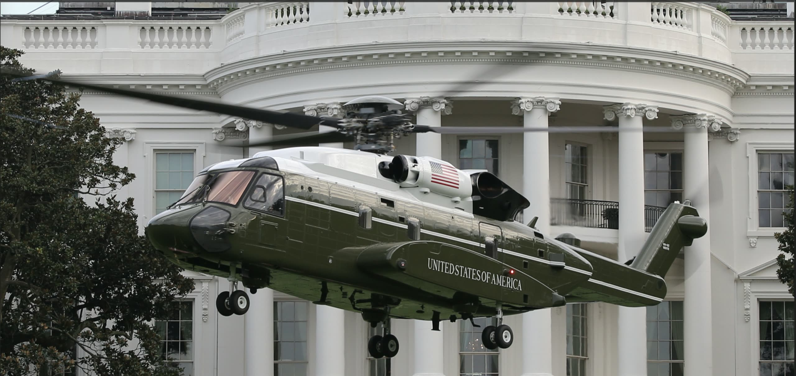 Marine One helicopter