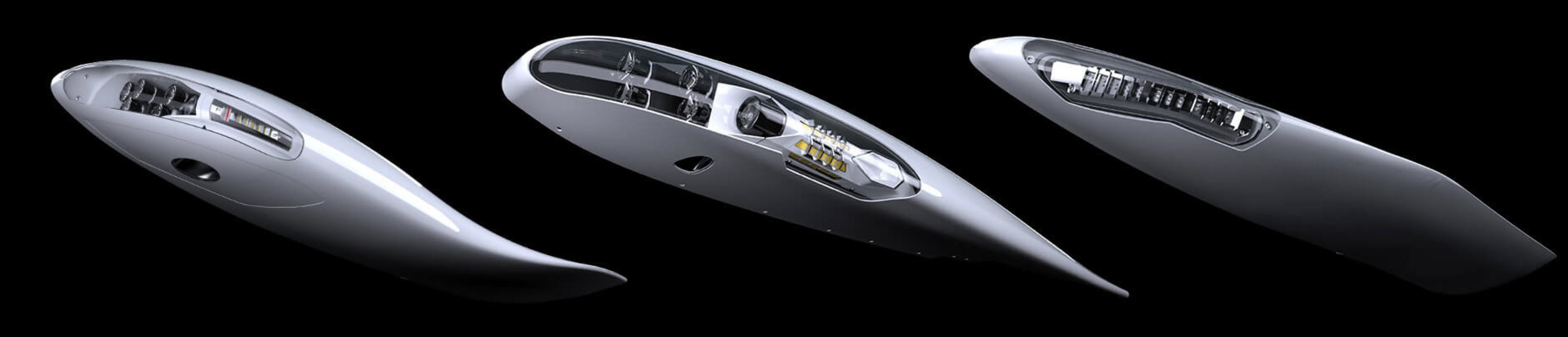 AveoConforma red winglet with integral lighting
